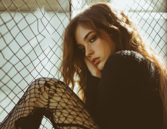 Stylish to rocking net leggings